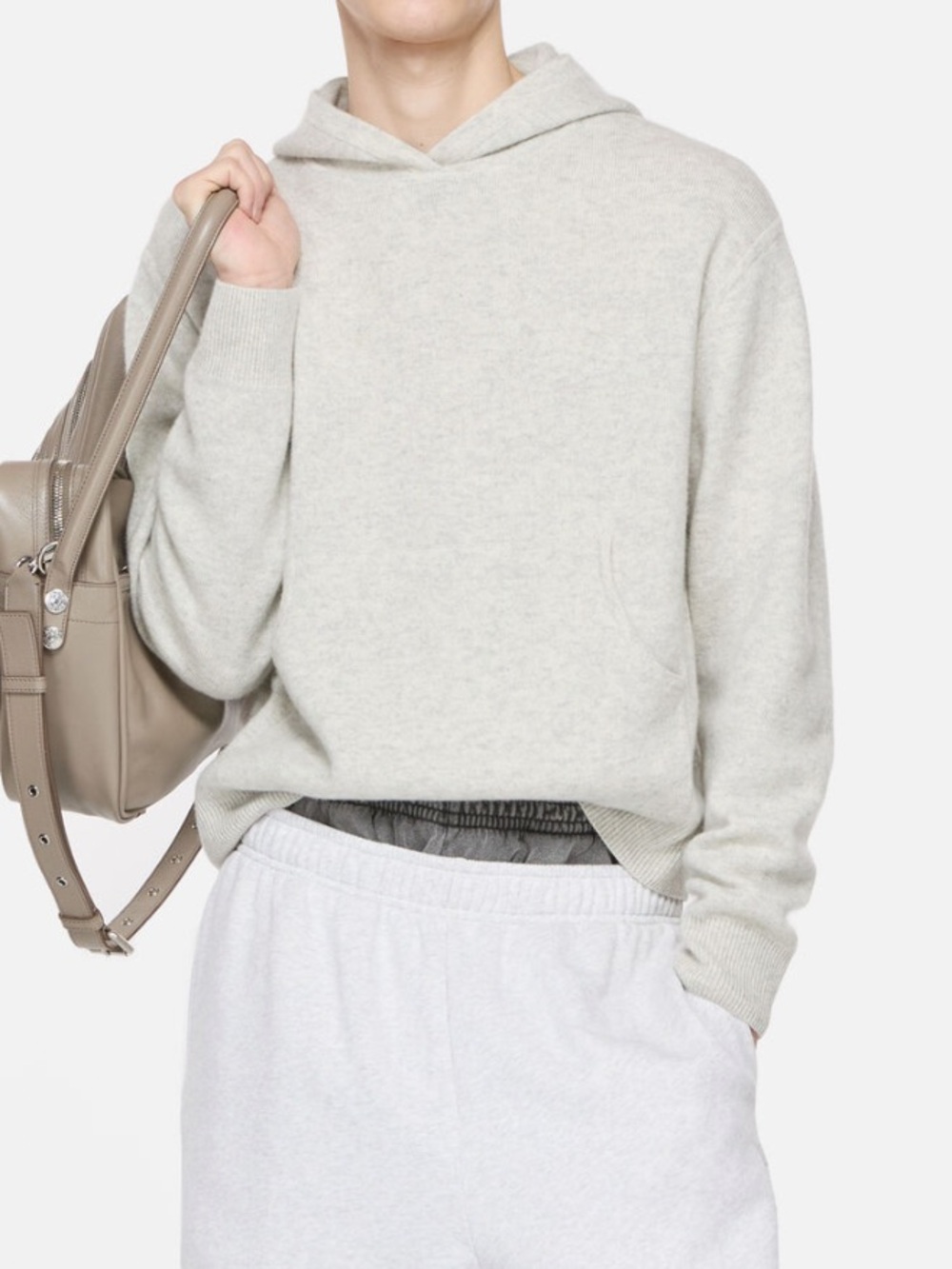 Madewell MWL Cream Knit hoodie! S - Picture 1 of 6
